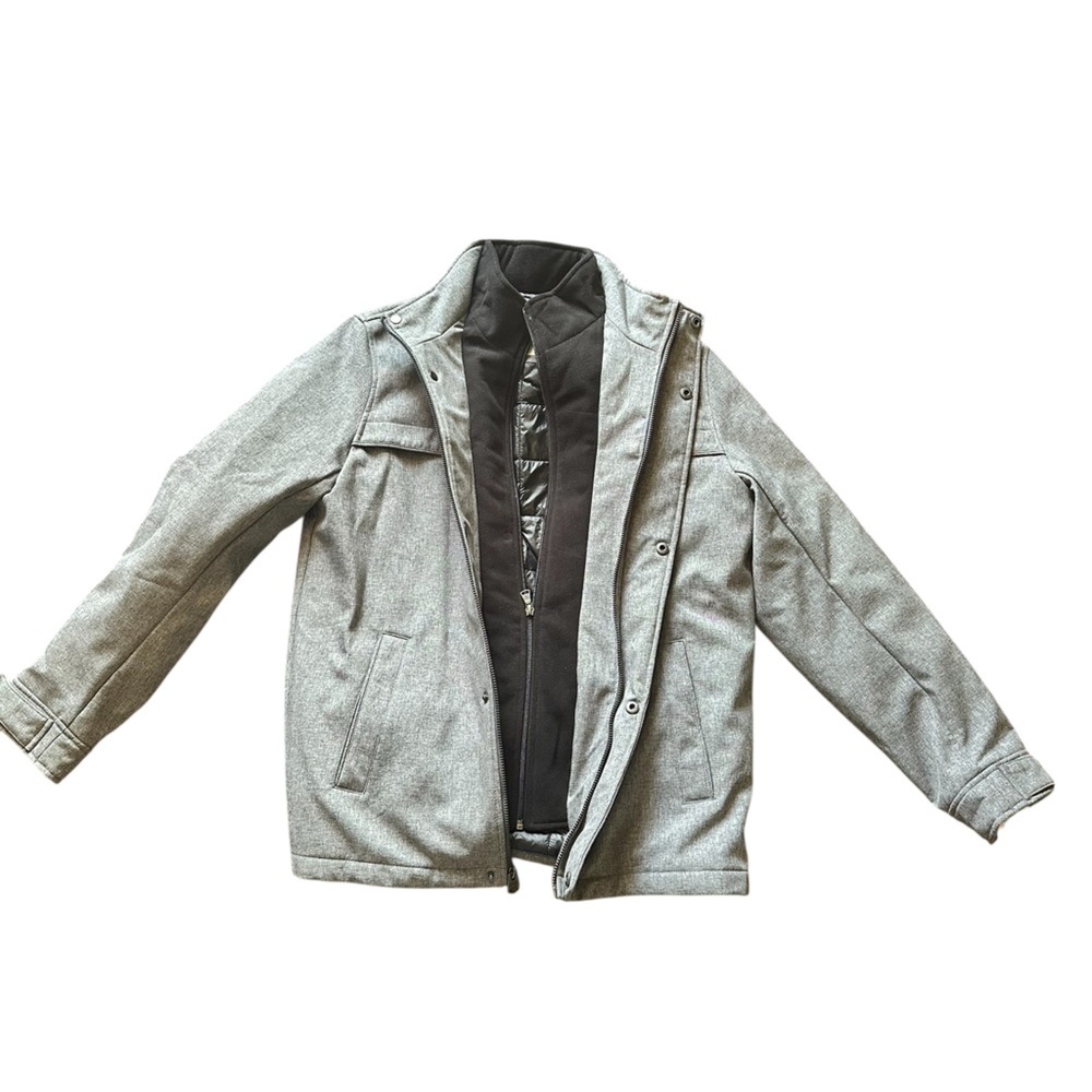 {Docker’s) Men's Stylish Gray Lightweight Jacket NWT